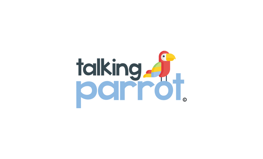 talking parrot logo final